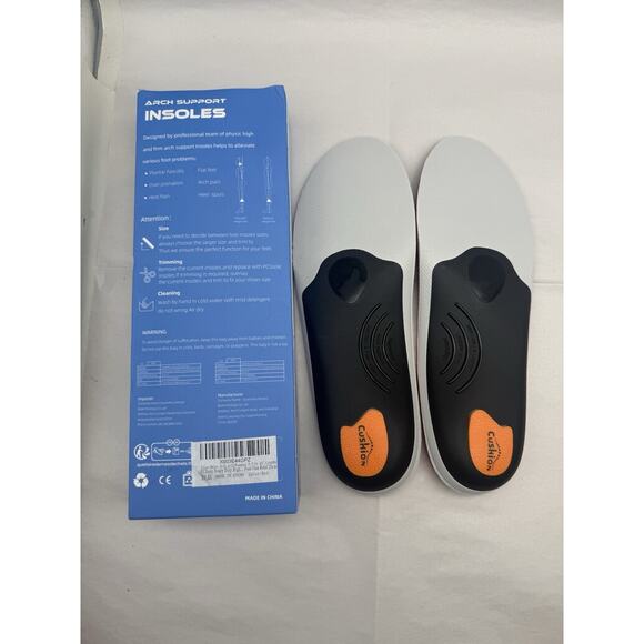 PCSsole Heavy Duty Arch Support Insoles, Plantar Fasciitis Orthotic *READ.. - Picture 6 of 12